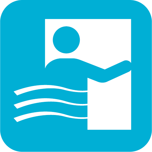 換気を行い空気を循環させます。